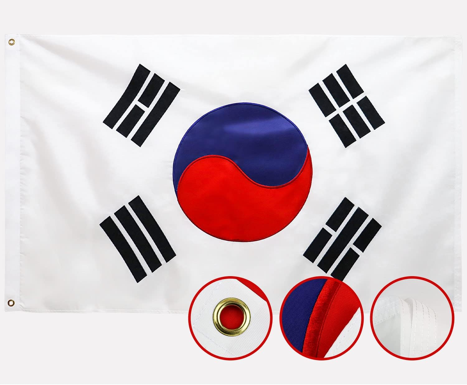 灵山韩国国旗 3x5ft